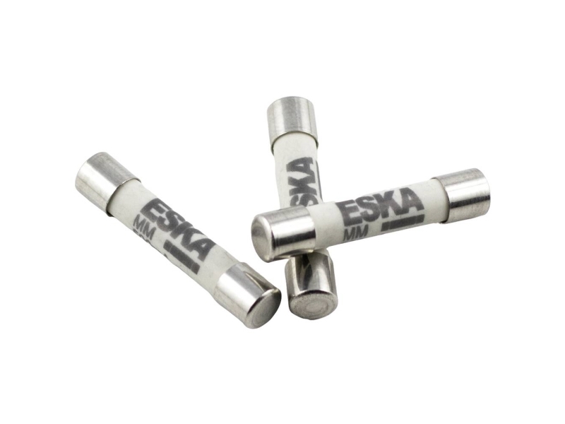 ESKA 632.408 Multimetersäkring (Ø x L) 6,30 mm x 32 mm 125 mA 1000 V Superfast -FF- Innehåll 1 st | EL Artiklar - Andra EL - Säkringsgrupper och säkringar | GameStuff