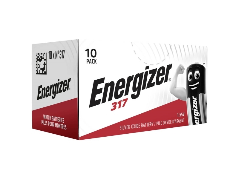 Energizer Knopfzellenbatterie 317 1,55 V 1 Stück 11,5 Mah Silberoxid E301537004
