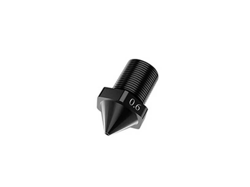 Flashforge Hardened Steel Nozzle 0,6 Mm Passer Til (3D Printer): Flashforge Guider 3, Flashforge Guider 3 Plus C4 / C3p / G3+ / G3 Hardened Nozzle 0,