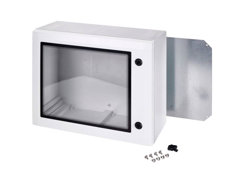 Fibox ARCA 406021W Ei MP Sähkökaappi 600 x 400 x 210 Polykarbonaatti Harmaa-valkoinen (RAL 7035) 1 kpl