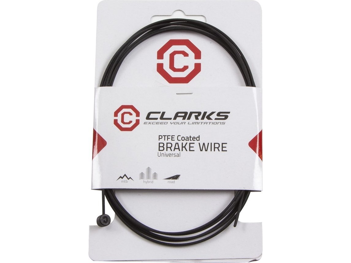 Clarks Bremsekabel Linka Clarks, 1,5 Mm, Teflon, Landevej
