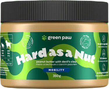 Cosma Cannabis Green Paw Butter Hard as Nut til hund med Black Claw 350g