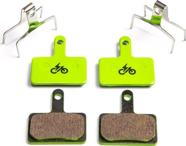 Clarks skivebremseklodser til elcykel Shimano/Tektro &TRP (Shimano Deore BR-M515, M475, M525, M465, M495. Tektro Draco, Dorado, Orion, Auriga, Aquilla.)