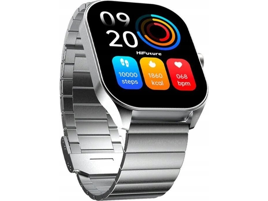 Smartwatch Hifuture Apex Silber (Futurefit Apex Silver)