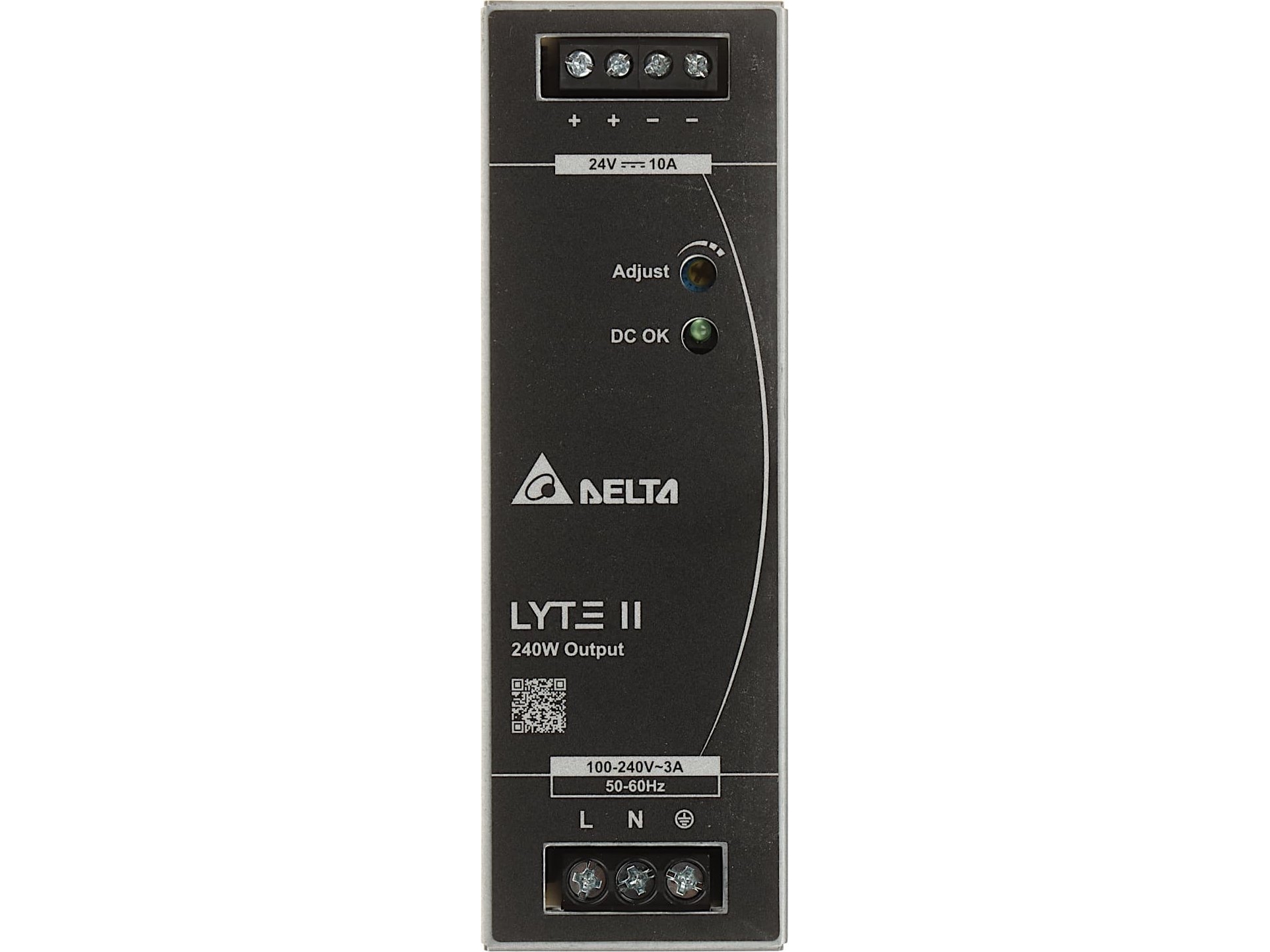 Delta Electronics LYTE II DRL-24V240W-1EN - switch-mode strømforsyning 24 V / 240 W