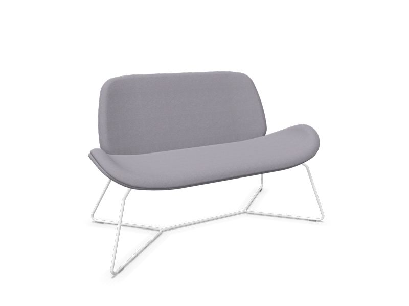 Sofa Tilkka Rod, Era Cse11 Mit Weißem Gestell