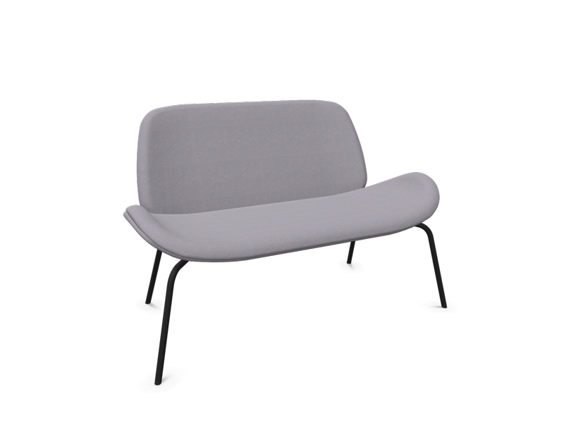 Sofa Tilkka 4L, Era Cse11 Mit Schwarzen Beinen