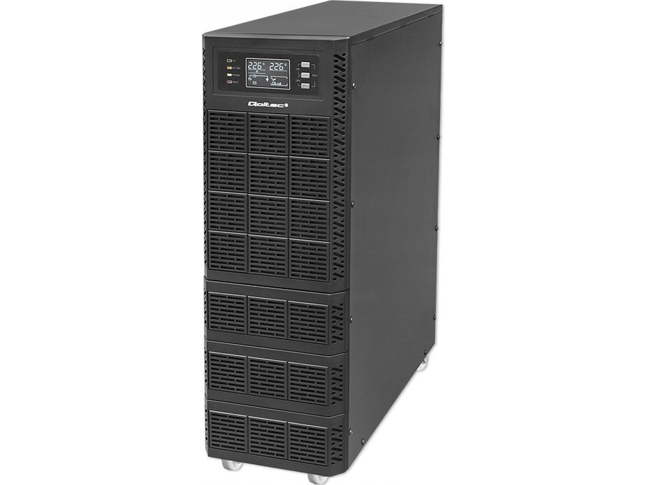 Dysan Qoltec Ups 6Kva | 6000W | Leistungsfaktor 1.0 | Lcd | Epo | Usb | On-Line Ups