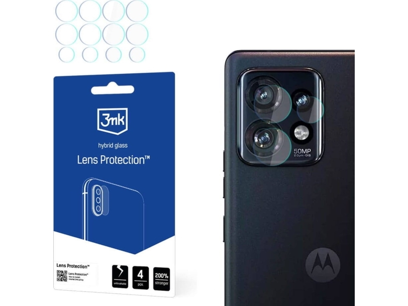 Szkło Na Aparat 3Mk Lens Protection Hybrydowe Na Motorola Edge 50 Pro