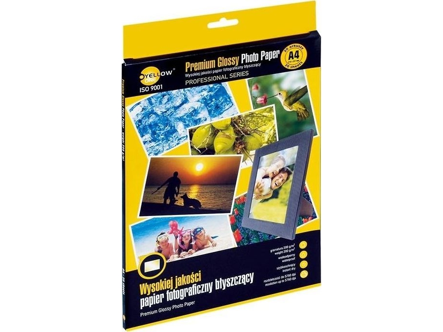 Yellow One Fotopapir Til Printer A4 (350134)