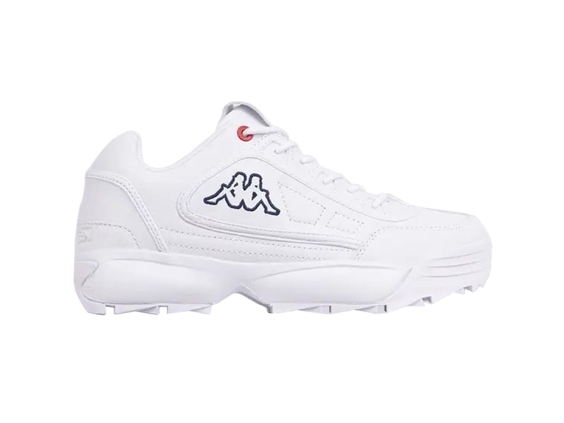 Kappa Kappa Rave NC 242782-1010 białe 39 | Sport & Träning - Skor - Sportskor | GameStuff