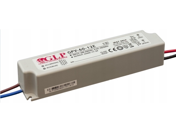Glp Switch Mode-Strømforsyning 24V/2,5A/Gpv-Mini