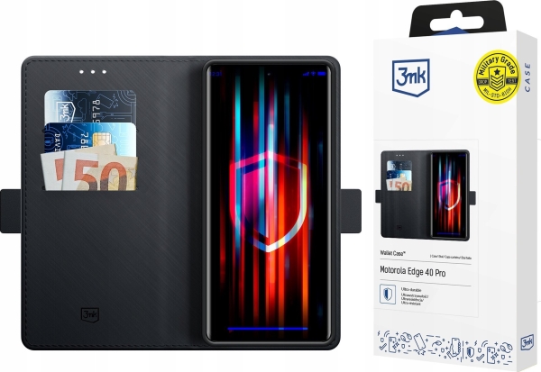 3Mk Motorola Edge 40 Pro 5G - 3Mk Brieftasche Fall