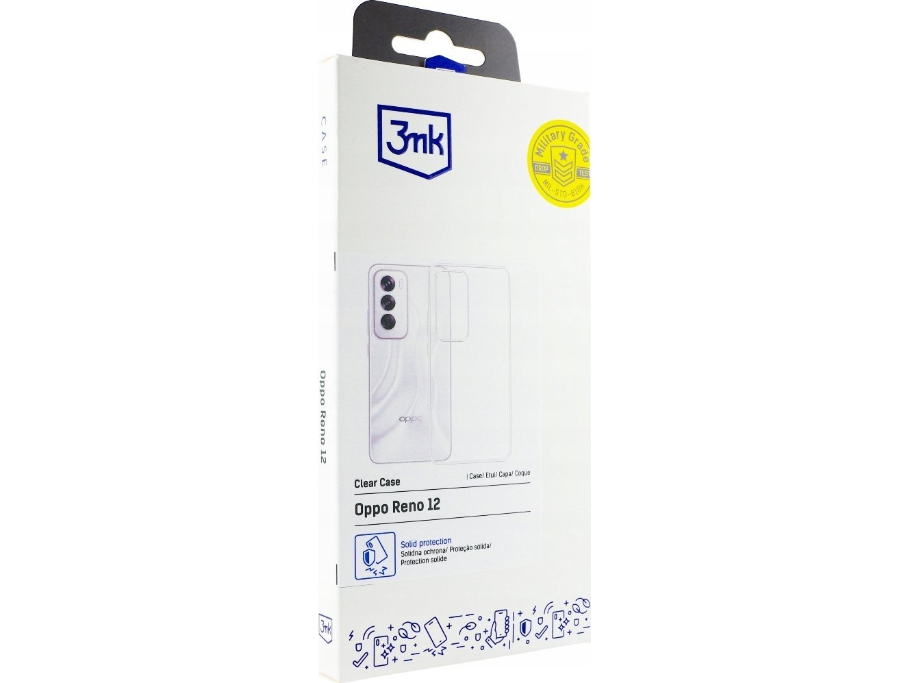 3Mk Clear Case Für Oppo Reno 12 - Transparent
