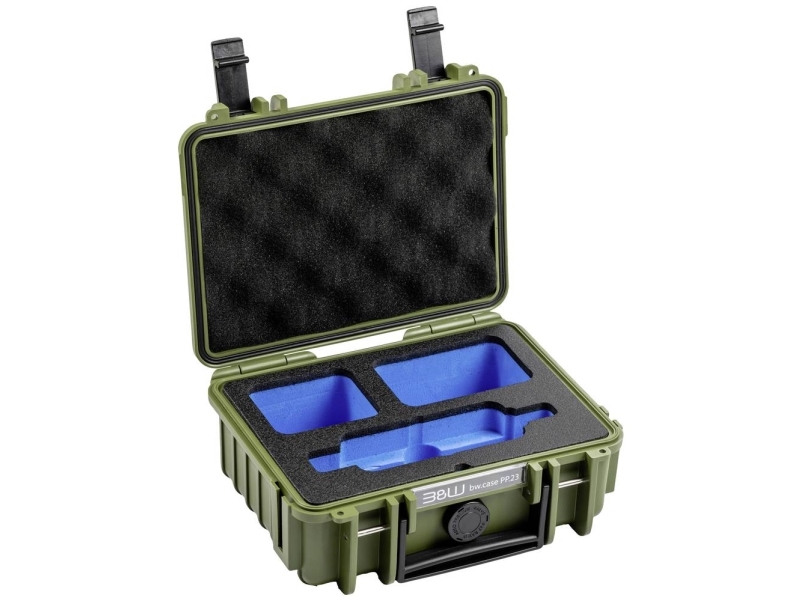 B&Ampw Cases Fototasche B&Ampw Type 500 Für Insta360 X3 (Verblasstes Grün)
