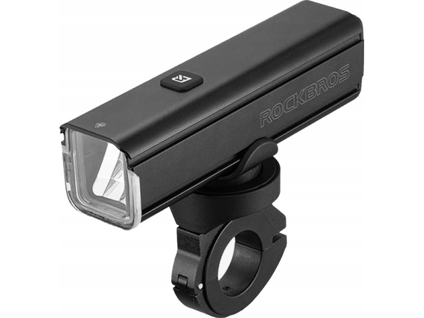 Carruzzo L8r Cykel Lygte/Lygte Med Lcd Kilometertæller 2-I-1, Klakson