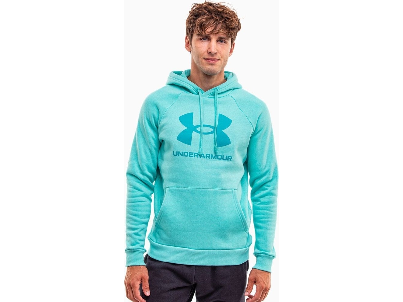 Under Armour Bluza Męska Under Armour Rival Fleece Logo Hd Morska 1379758 482 M