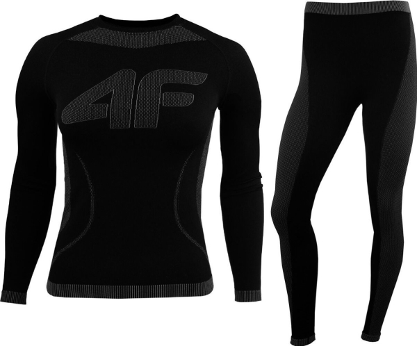 4F Nahtlose Unterwäsche Für Mädchen 4F F109 Schwarz 4Fjaw23useaf109 20S 128/134 Cm