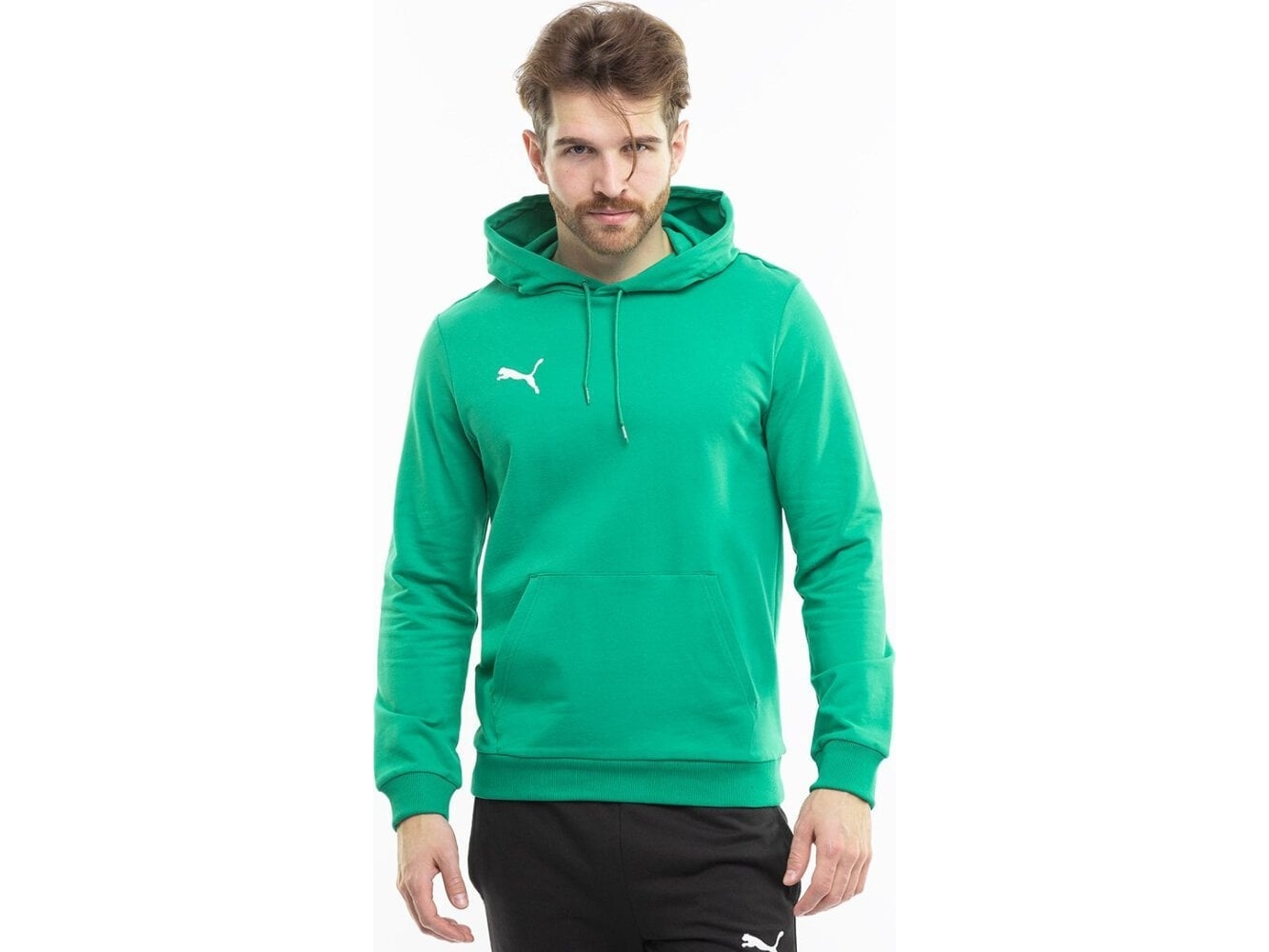 Puma Herren Sweatshirt Puma Team Goal Casuals Hoody Grün 658618 05 Xl