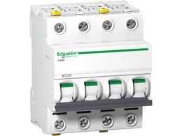 Schneider Electric Ic60n 4P 50A Überstromschutzschalter Merkmal C (A9f04450)
