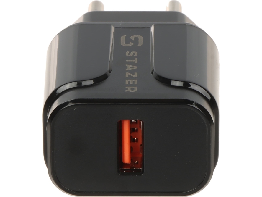 Stazer Strømforsyning 5V/3A/Usb-Quick3.0/B Stazer