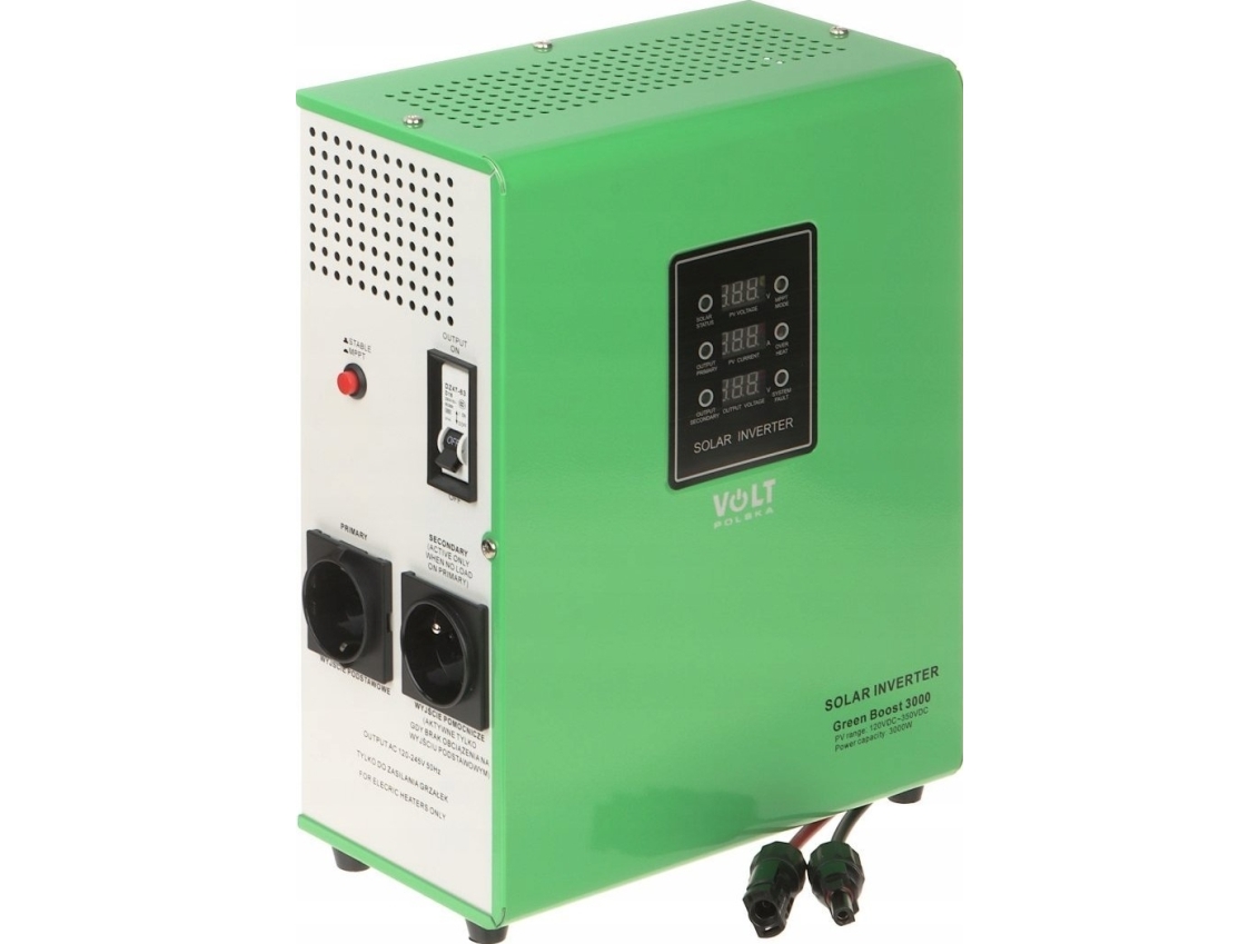 Volt OFF-GRID FOTOVOLTAISK INVERTERARE FÖR STRÖMFÖRSÖRJNING AV UPPVÄRMNINGSAPPARATER MPPT-3000/GREENBOOST VOLT Polska | Huset - Solpaneler & batterier - Inverterare | GameStuff