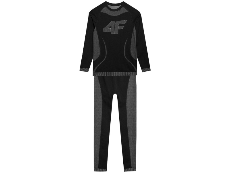 Girls' Seamless Underwear 4F F109 Deep Black 4Fjaw23useaf109 20S 128/134 Cm