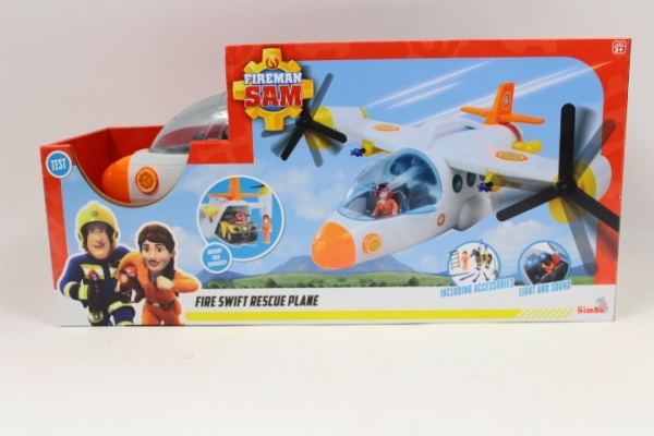 Simba Brandbil Redningsfly 42 Cm + Figur (Krystyna) 9252615