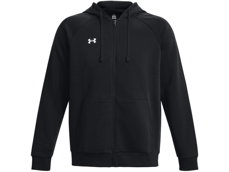 Under Armour Bluza Męska Under Armour Rival Fleece Fz Hoodie Czarna 1379767 001 L