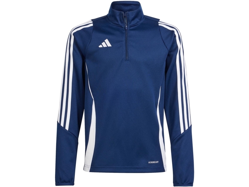 Sweatee Shirt For Kids Adidas Tiro 24 Training Top Navy Blue Ir9360 140cm