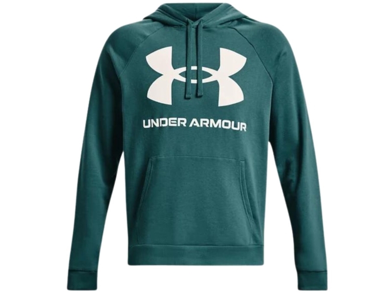 Under Armour Men's Rival Fleece Big Logo Hd Green 1357093 722