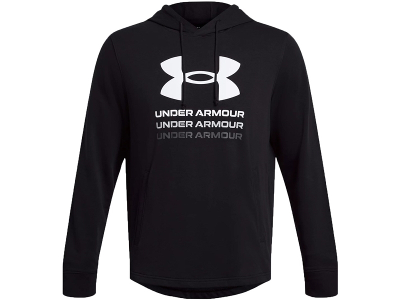 Under Armour Ua Rival Terry Graphic Hoodie Black 1386047 001