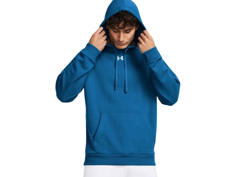 Under Armour Rival Fleece Hoodie Blue 1379757 406 M