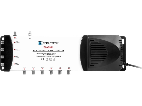 Cabletech 5X6 Multiswitch