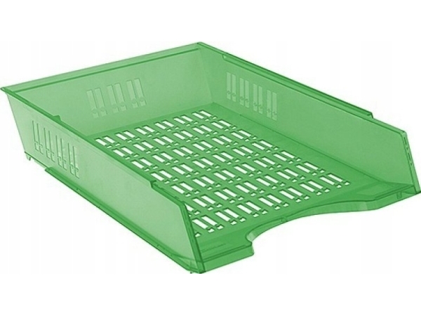 Donau Skuffe Til Skrivebord Donau 370X256x70 Mm Azurblå Transparent Grøn