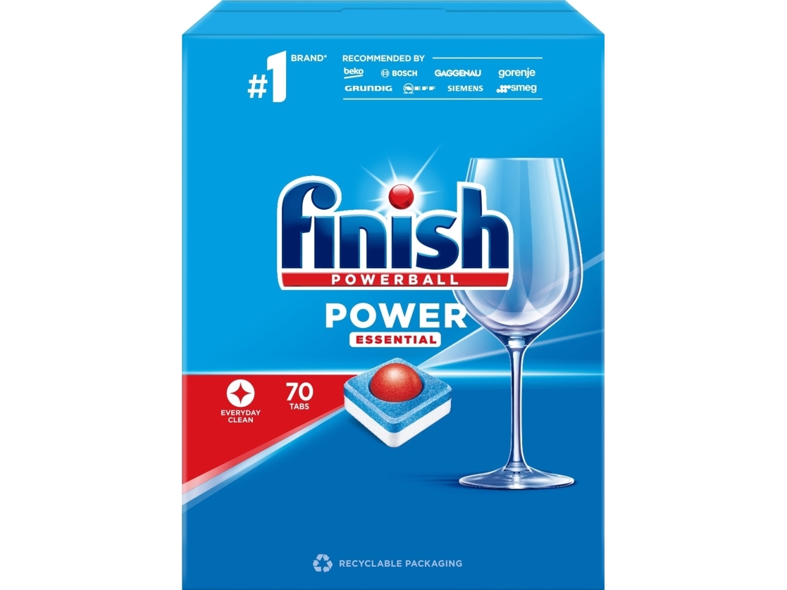 FINISH Power Essential opvasketabletter 70 stk. regular