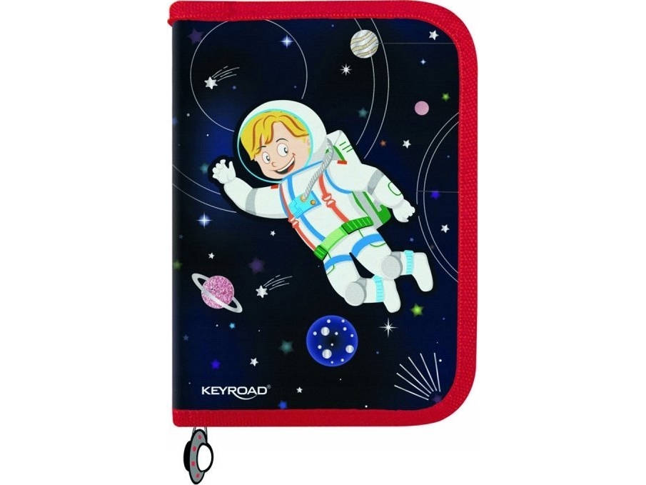 Keyroad kynälaatikko KEYROAD, asennettu, 42 elementtiä, 19x13x4.2 cm, sekavärit