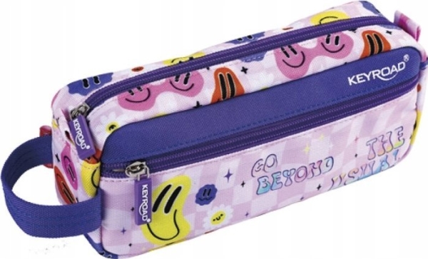 Keyroad penalhus KEYROAD, 21,5x9x5,5 cm, Smile