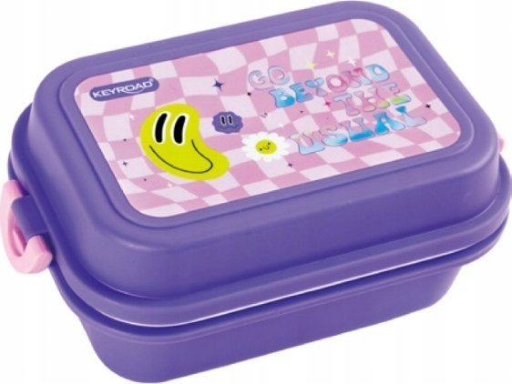 Keyroad Lunchbox Keyroad, Kunststoff, Mit Fach, Smile