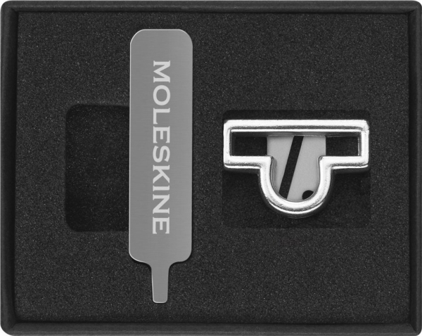 Moleskine Nålbadge Moleskine, Vægt, Sølv