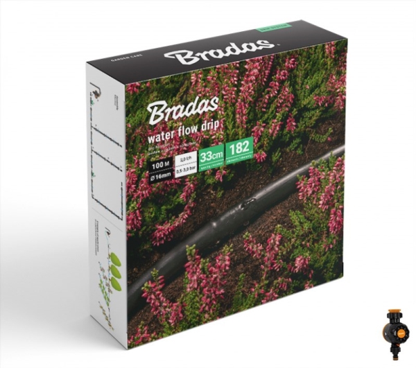 Bradas Laistymo sistema 100 augalų su laikmačiu