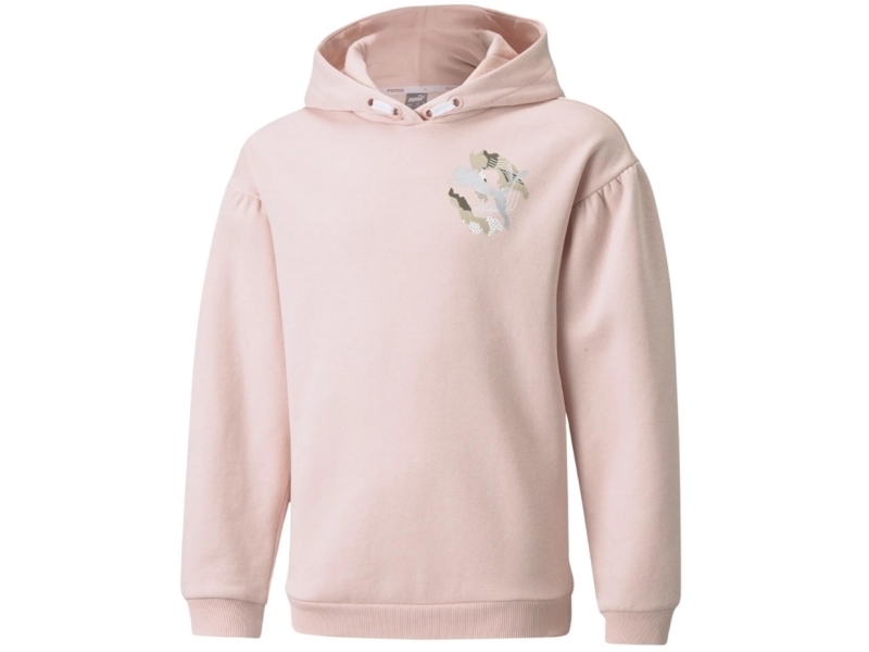 Puma Kinder Sweatshirt Puma Alpha Hoodie Fl Hellrosa 589232 36 152Cm