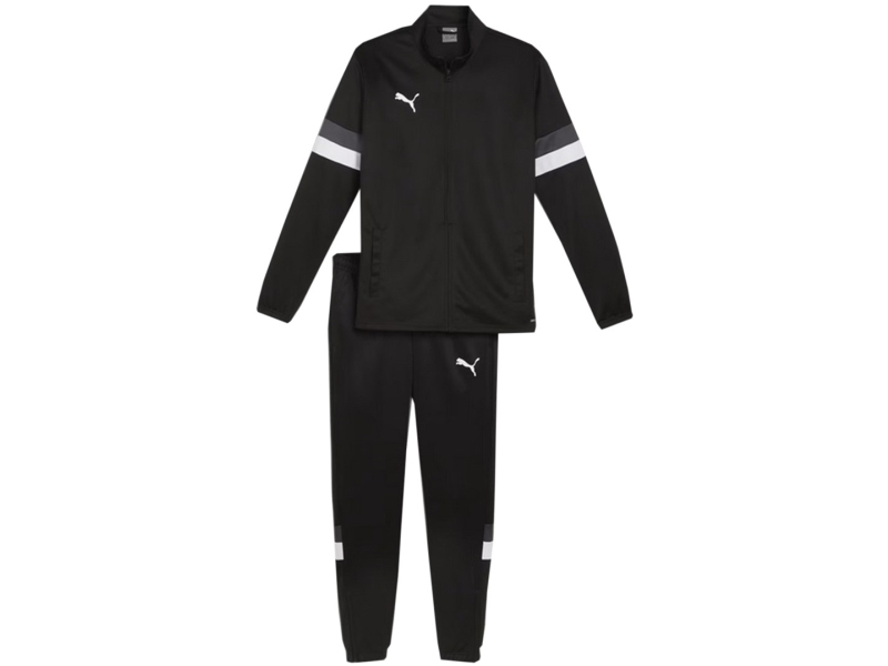 Puma Team Rise Herren-Trainingsanzug Schwarz 658653 03