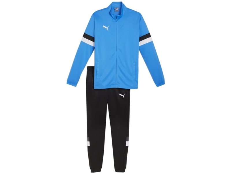 Puma Team Rise Herren Trainingsanzug Blau-Schwarz 658653 02