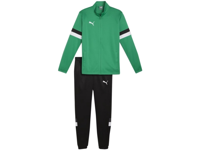 Puma Team Rise Herren Trainingsanzug Grün-Schwarz 658653 05