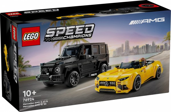 Lego Speed Champions 76924 Mercedes-Amg G 63 & Mercedes-Amg Sl 63