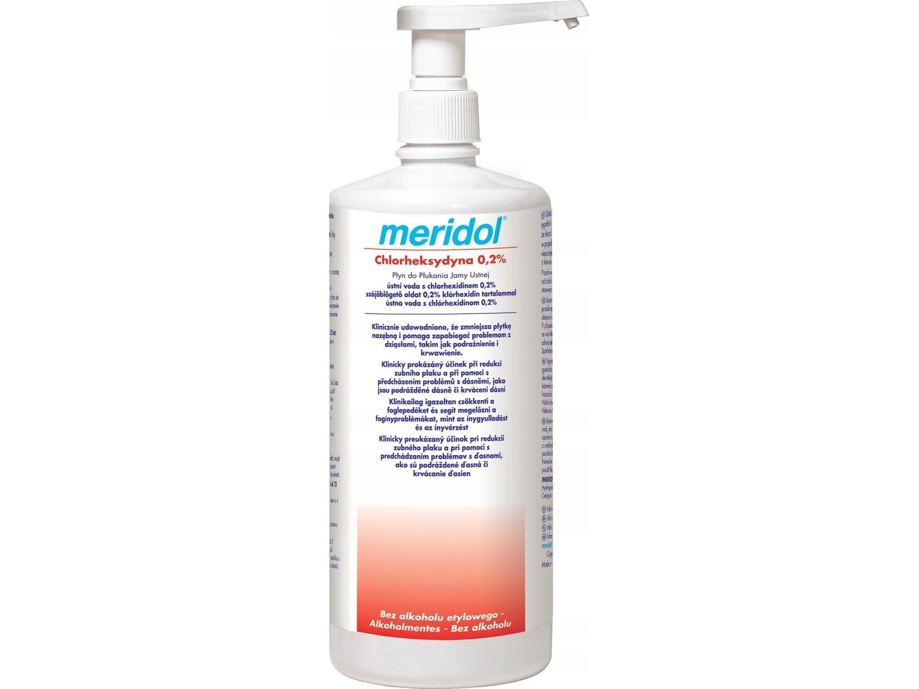 Meridol Meridol Płyn Do Płukania 0,2% 1000Ml