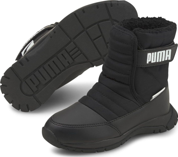 Puma Nieve Wtr Ac Ps Children's Shoes Black 380745 03