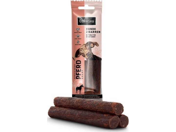 Chewies Chewies Hundezigarren Pferd &Amp  Hanf - Konina &Amp  Konopie 75G