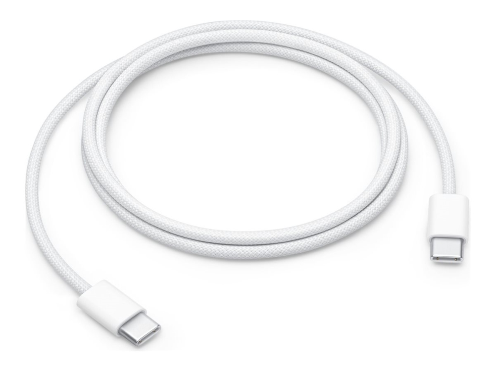 Apple - USB-kabel - USB-C (hankontakt) till USB-C (hankontakt) - USB 2.0 - 1 m - USB Power Delivery (60W) | Datortillbehör - Möss & Tangentbord - Ritbord tillbehör | GameStuff